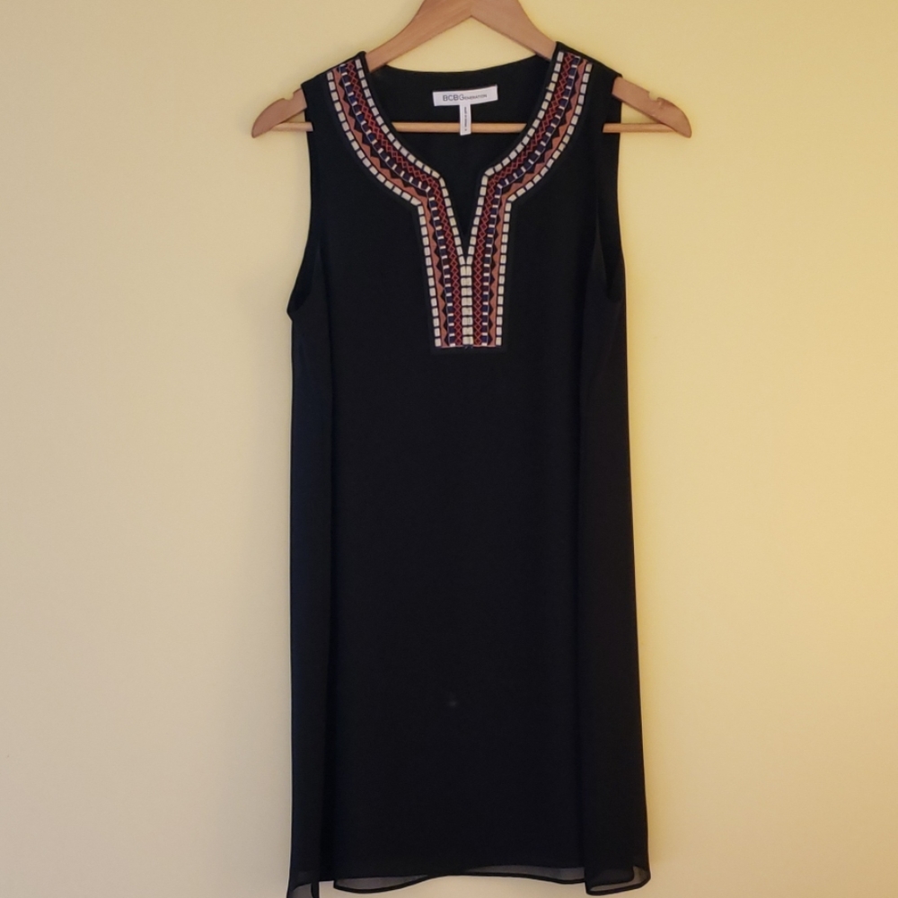 BCBGeneration sleeveless black dress